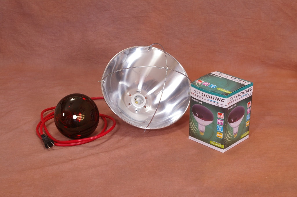 Ceramic Infrared Heat Lamp Set